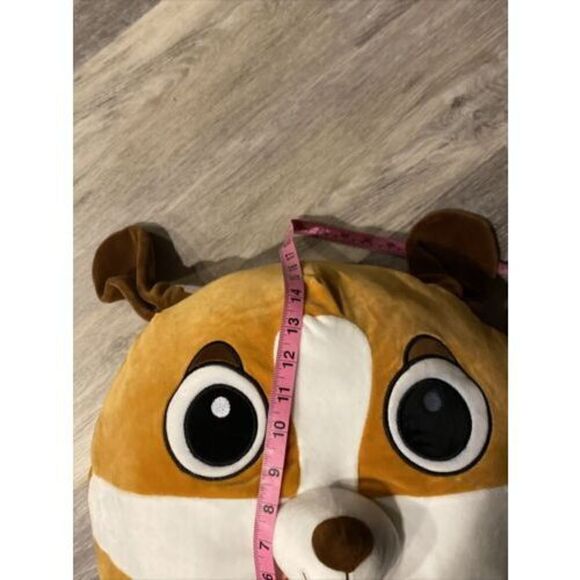 Classic￼ Toy Company￼ Dog Squish Plush Stuffed Animal Brown Squish 17” - Picture 7 of 8